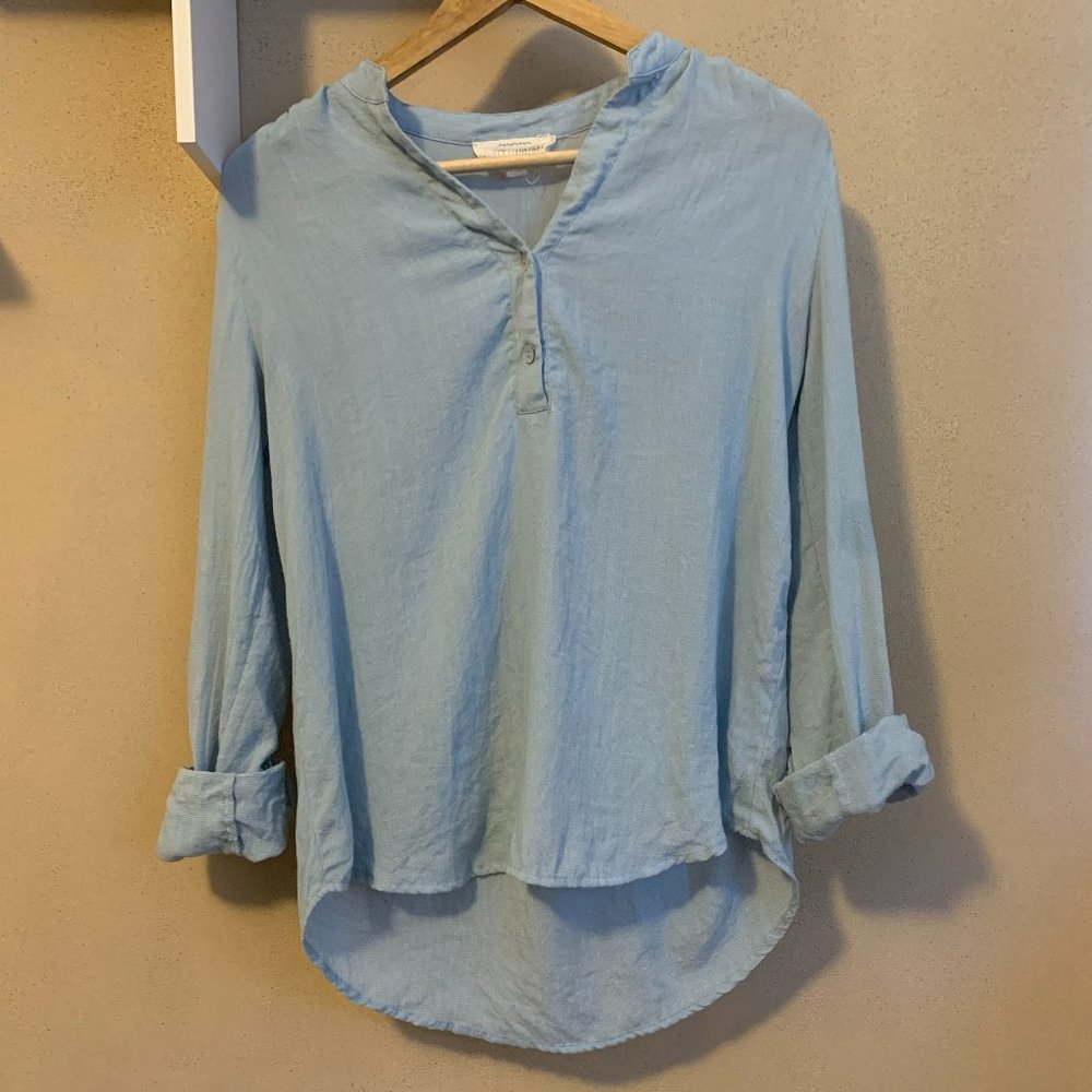 Light Blue Button Up